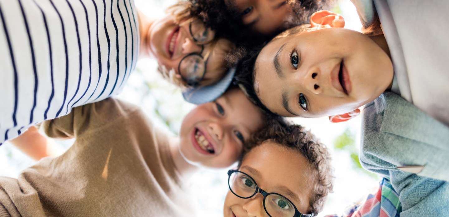 Zufriedene Kinder in den Aurora Kindergärten
