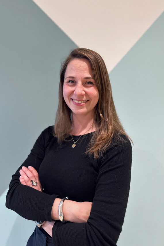 Porträt von Magdalena Mulcon, Leitung des Aurora Bewegungskindergartens Barmbek